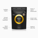 Tropeaka Organic Maca Powder — certified organic, ancient Peruvian superfood, boosts smoothies, gluten & dairy free