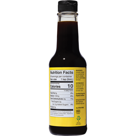 Bragg Organic Coconut Liquid Aminos Soy-Free Seasoning 296ml