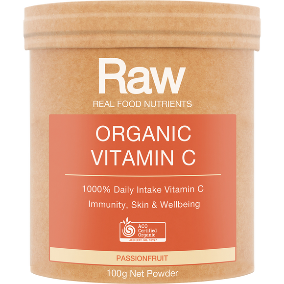 Amazonia Raw Real Food Nutrients Organic Vitamin C Passionfruit 100g