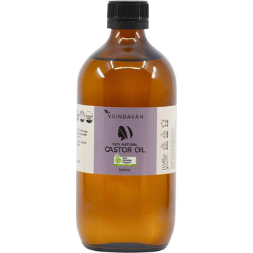 Vrindavan Castor Oil 100% Natural Cold Pressed 500ml