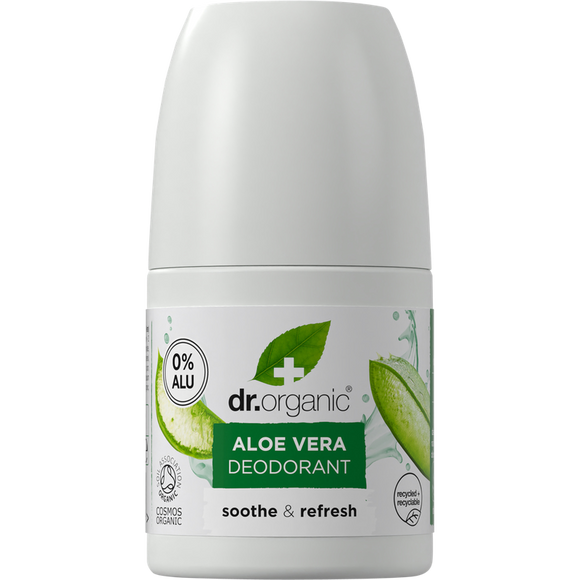 Dr Organic Aloe Vera Deodorant Roll-On 50ml