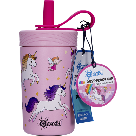 Cheeki Kids Little Rascals Insulated Tumbler Unicorn 400ml